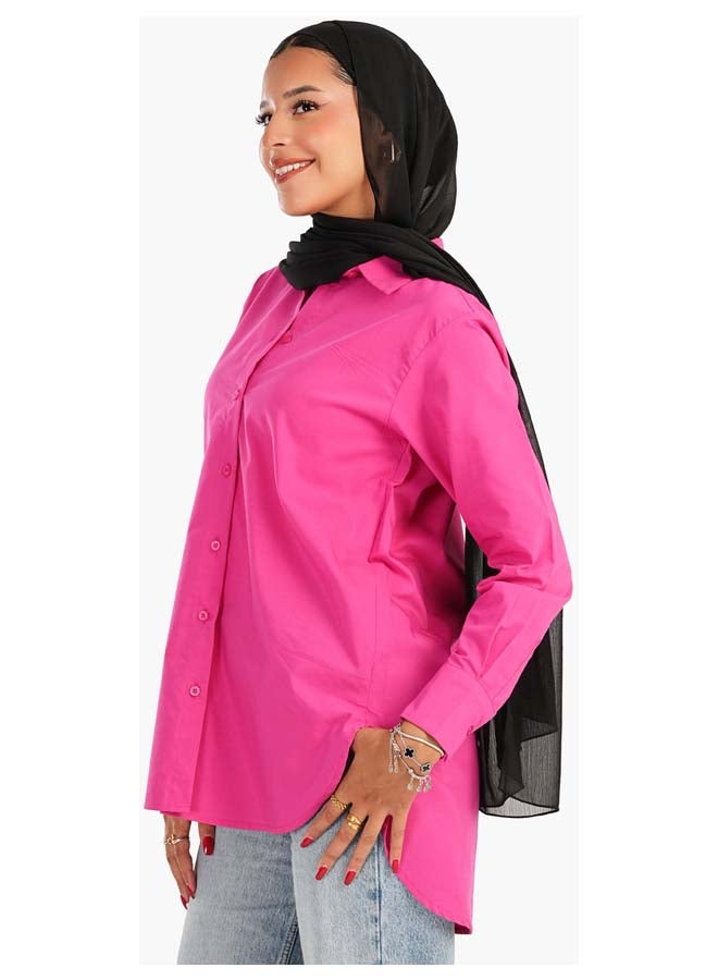 Carina Asymmetrical Long Sleeves Shirt - Image 2