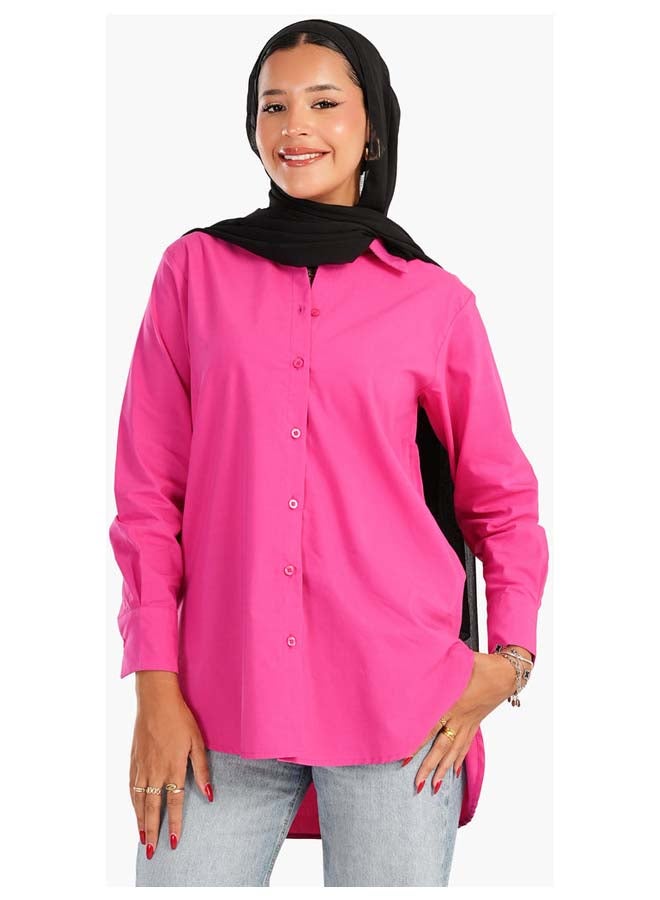 Carina Asymmetrical Long Sleeves Shirt - Image 1