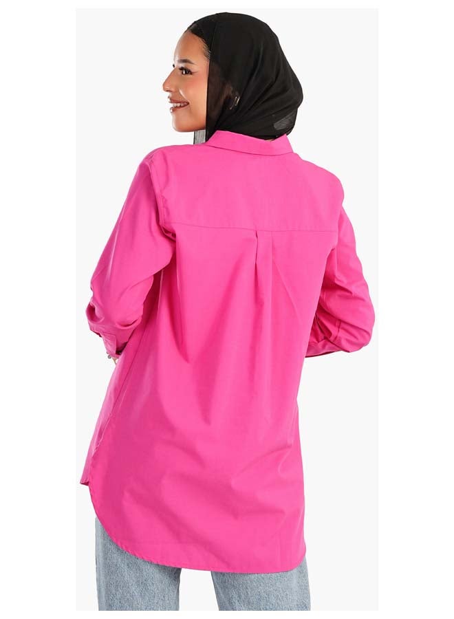 Carina Asymmetrical Long Sleeves Shirt - Image 3