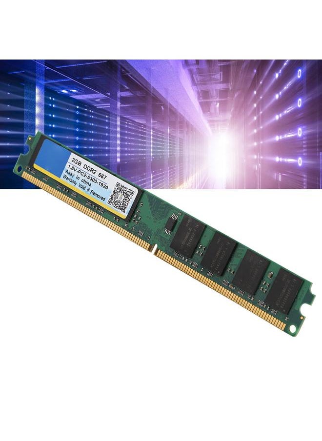 Thoraya شريحة الذاكرة رام ديسكتوب كومتير المتوافقة بالكامل اكسيدي DDR2 667 2G إنتل/AMD  - Image 5