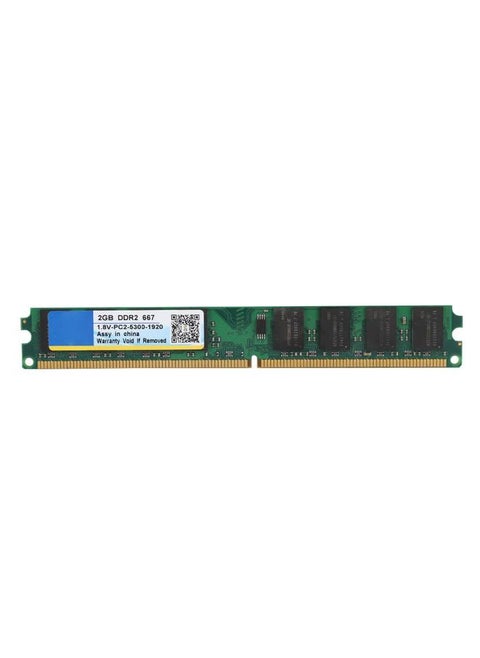شريحة الذاكرة رام ديسكتوب كومتير المتوافقة بالكامل اكسيدي DDR2 667 2G إنتل/AMD