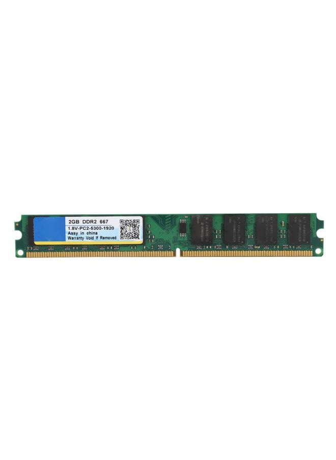 Thoraya شريحة الذاكرة رام ديسكتوب كومتير المتوافقة بالكامل اكسيدي DDR2 667 2G إنتل/AMD  - Image 1
