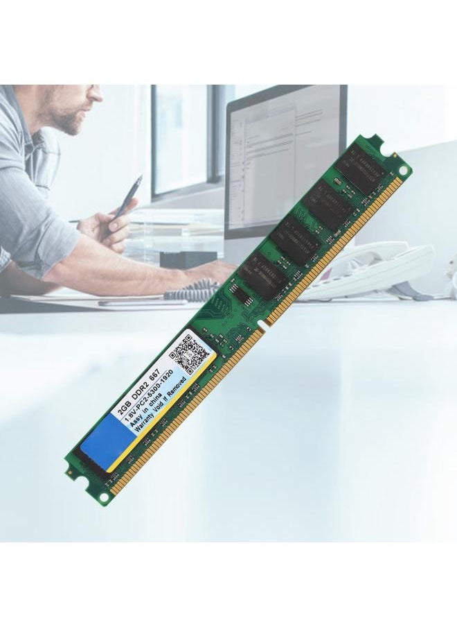Thoraya شريحة الذاكرة رام ديسكتوب كومتير المتوافقة بالكامل اكسيدي DDR2 667 2G إنتل/AMD  - Image 4