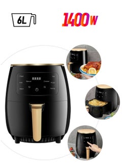 SILVER CREST Air Fryer Intellect Screen Contact Control Air Fryer Multi functional Oil-Free Healthy Air Fryer Intelligent Timing Temperature Resistant Air Fryer Electric  - Image 1