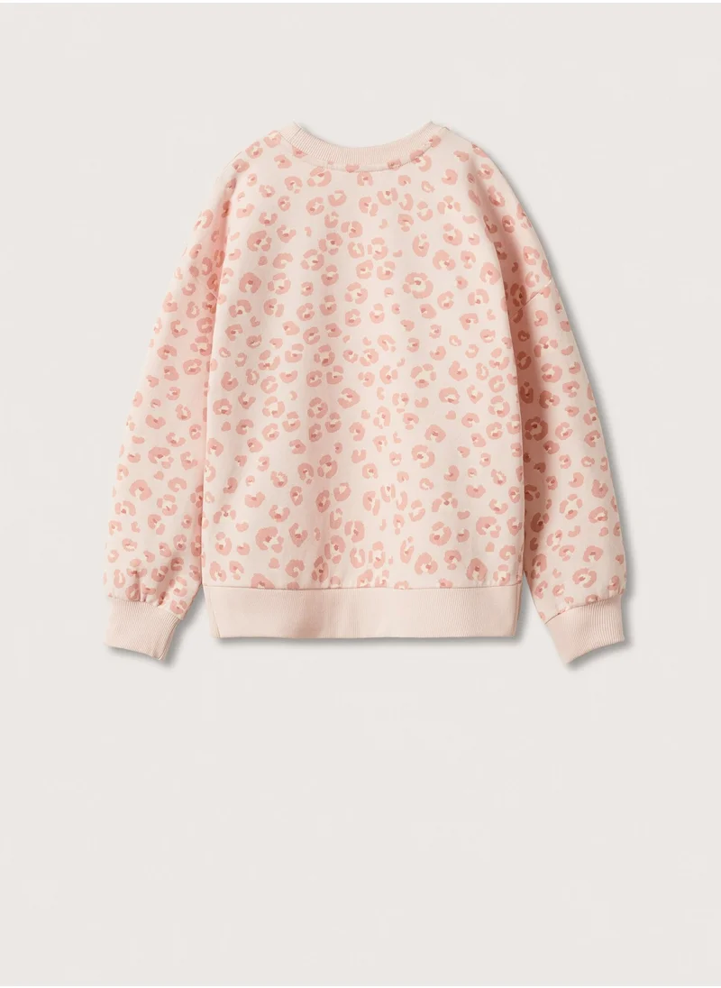 MANGO Infant Printed Sweatshirt