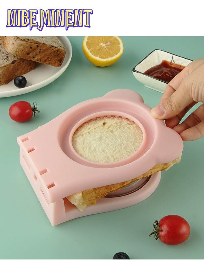 NIBEMINENT Sandwich Cutter Mold Toast Fruit Mold With Hand Protection Baking Tool - Image 3