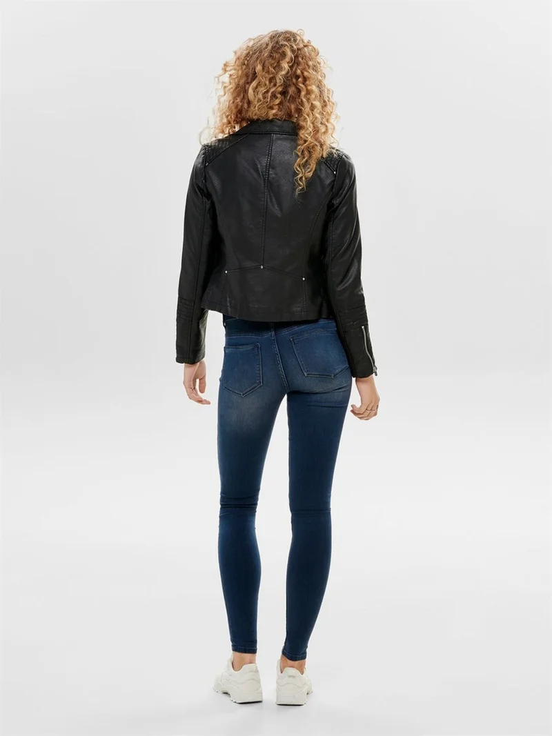 ONLY 15153079 Onlgemma Faux Leather Biker Otw Noos