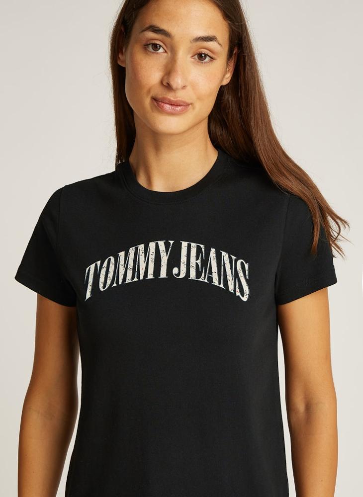 TOMMY JEANS Crew Neck Graphic T-Shirt  - Image 3