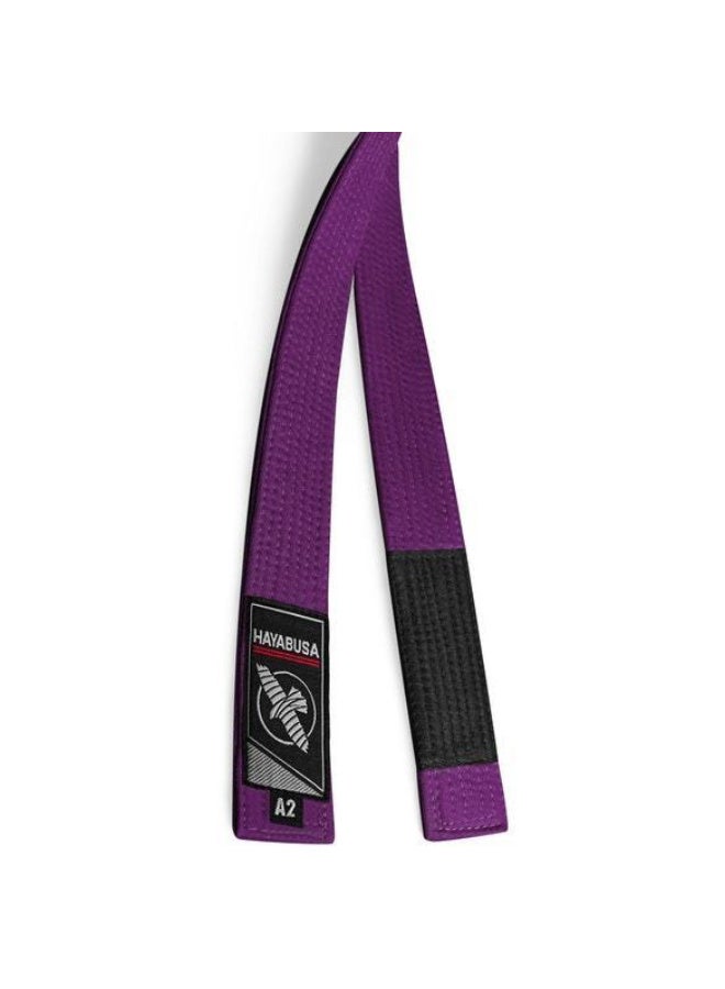 HAYABUSA JIU JITSU BELT PURPLE - Image 1