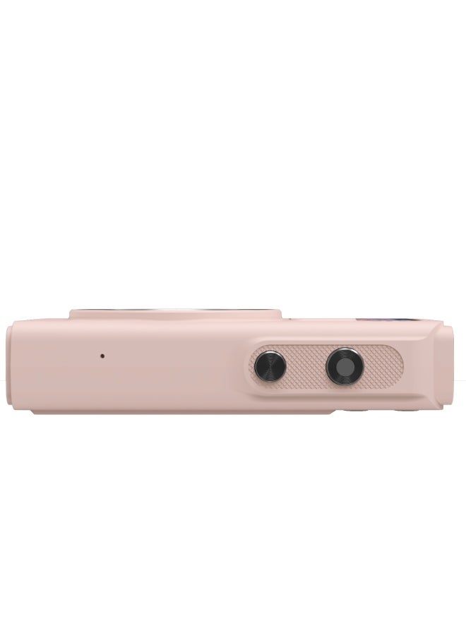 ZONBON Digital camera, 5K portable digital camera, equipped with 128GB SD card,with 3-inch flip screen for vloggers, 18x digital zoom children's camera, suitable for boys and girls, pink - Image 5
