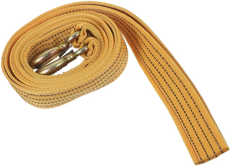 CHILDWEET Heavy Duty 4m Car Towing Rope Thickened Nylon Strap Wear-Resistant Tow Rope for Truck and Outdoor Vehicle Emergency Pulling - Image 1