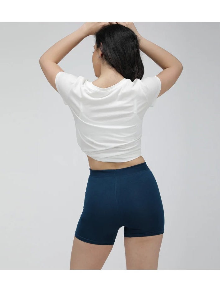 Amul comfy - Women's Cotton Skirt Shorts - Pack of 6 (Assorted Color) - Image 1