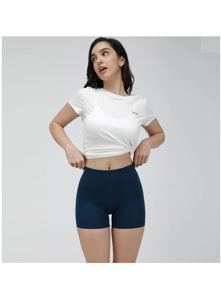 Amul comfy - Women's Cotton Skirt Shorts - Pack of 6 (Assorted Color) - Image 1