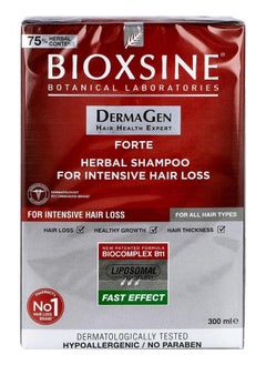 Bioxsine B'IOTA Laboratories Ltd Bioxsine Forte Herbal Shampoo For Intensive Hair Loss 300M  - Image 3