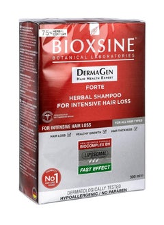 Bioxsine B'IOTA Laboratories Ltd Bioxsine Forte Herbal Shampoo For Intensive Hair Loss 300M  - Image 1