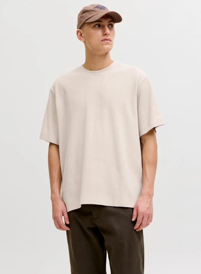 JACK & JONES Structured Relaxed Fit T-Shirt