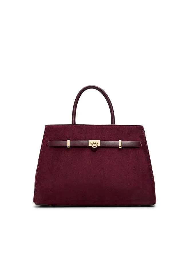 كول ات سبرنج Romyyy Ladies Red Satchel Bag