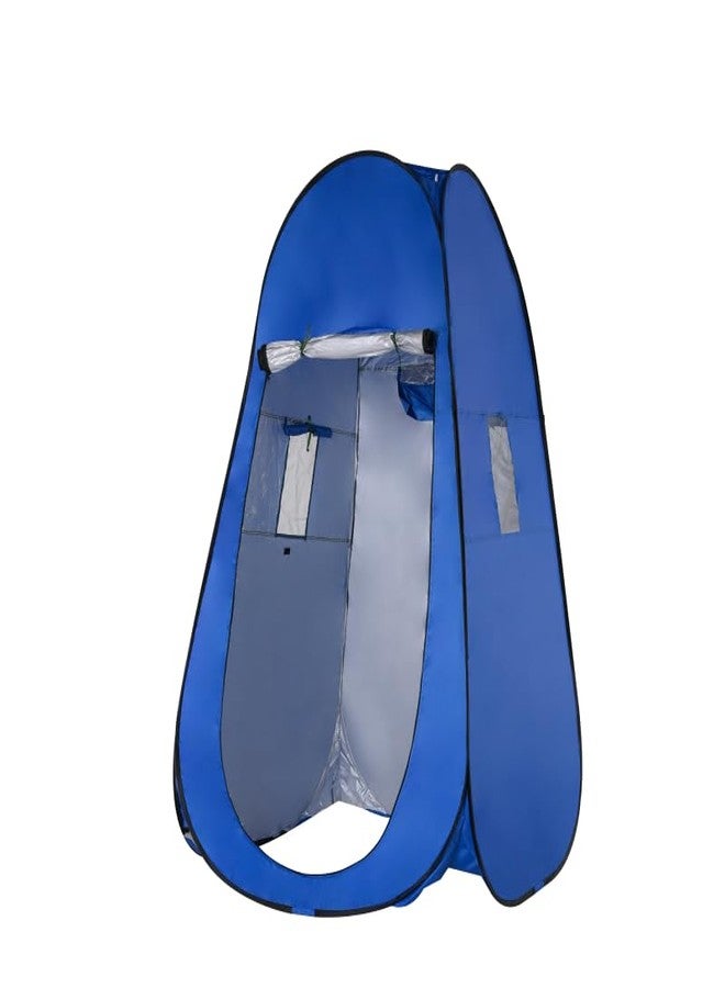 One Tattoo World Portable Pop-Up Privacy Changing Tent (Dark Blue) - Image 1
