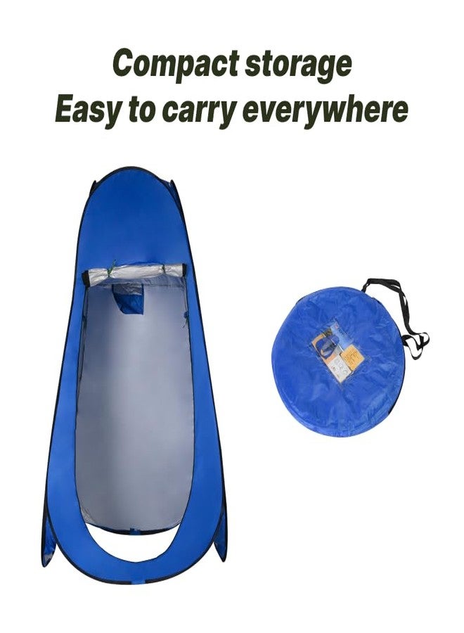One Tattoo World Portable Pop-Up Privacy Changing Tent (Dark Blue) - Image 3