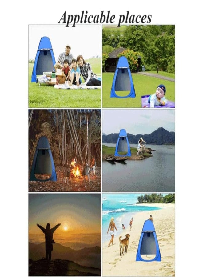 One Tattoo World Portable Pop-Up Privacy Changing Tent (Dark Blue) - Image 5