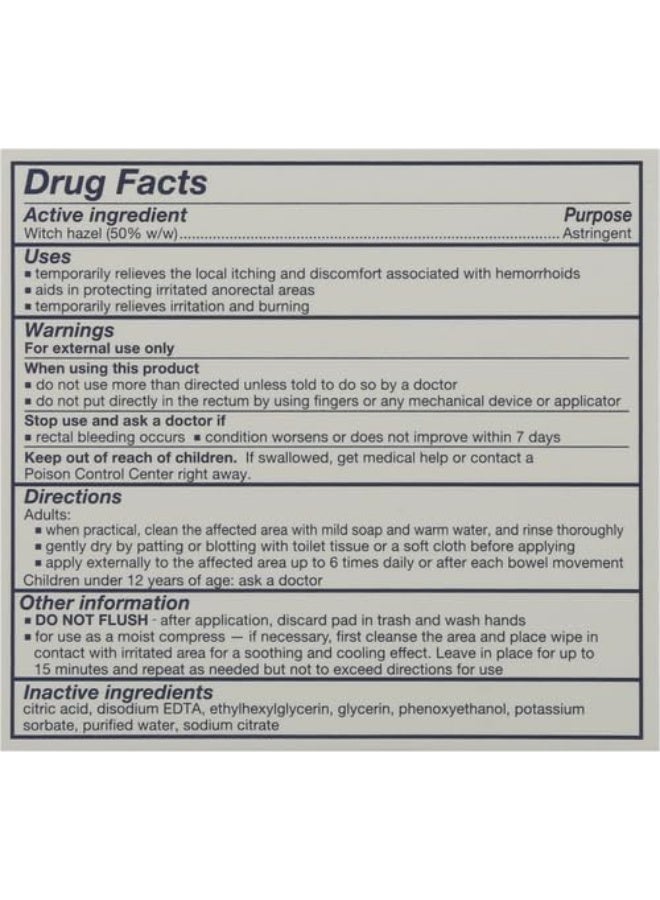 TUCKS TUCKS, Medicated Cooling Pads, 100 Pads - Image 4