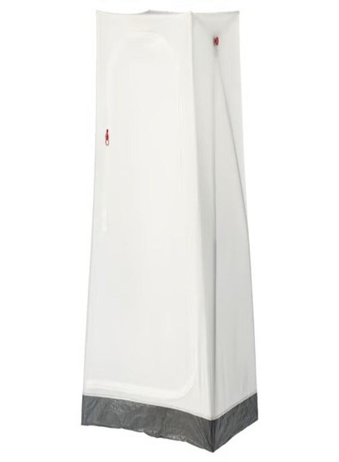 Generic Wardrobe, white, 74x51x149 cm  - Image 1