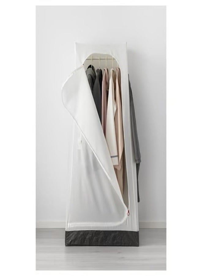 Generic Wardrobe, white, 74x51x149 cm  - Image 2