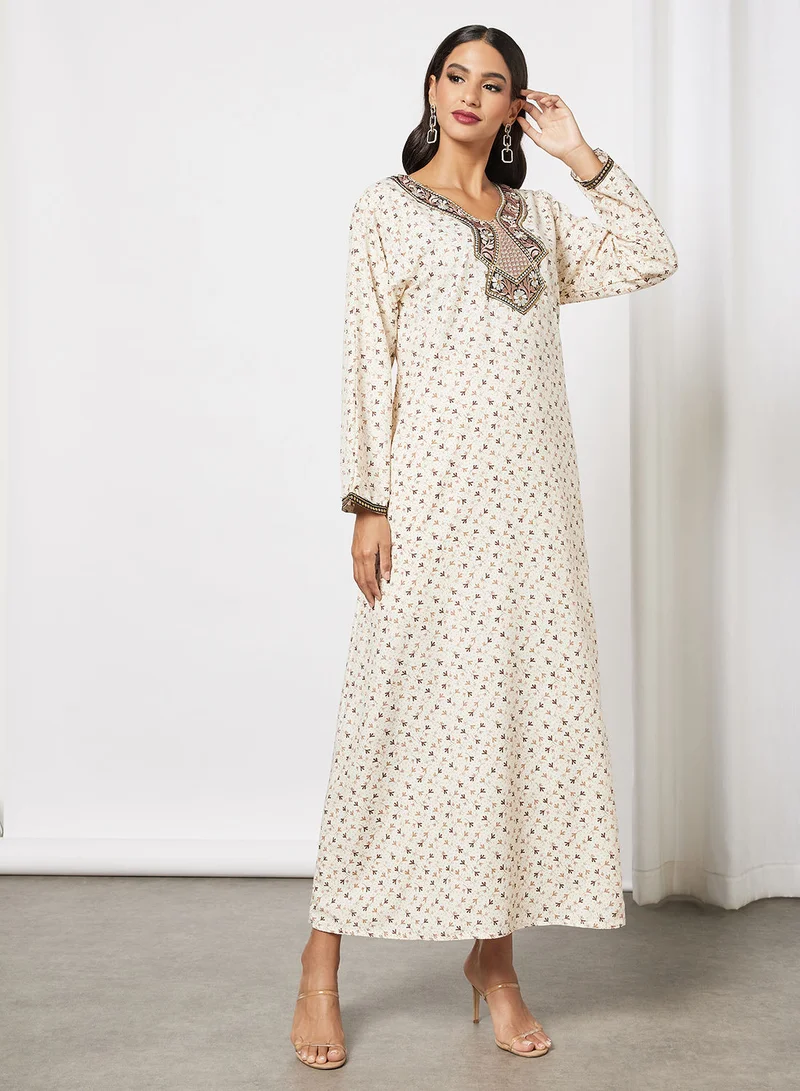 HANA & SARA Trendy Maxi Jalabiya