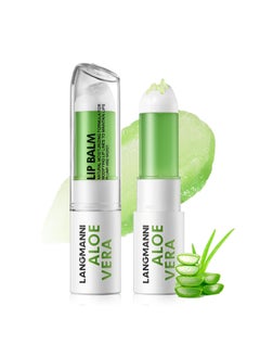Jolilab Jolilab 1Pcs Aloe Vera Lip Balm Lip Gloss Long Lasting Hydrating Lip Care Nutritious Lip Oil Plumper Lip Balm Moisturizer Lip Makeup Set for Gilrs and Women1Pcs 