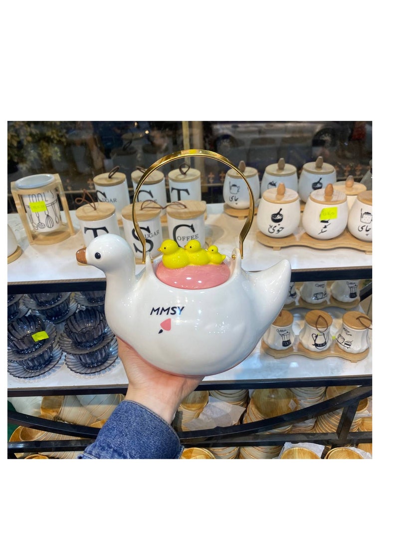 Duck Kettle Porcelain 2L