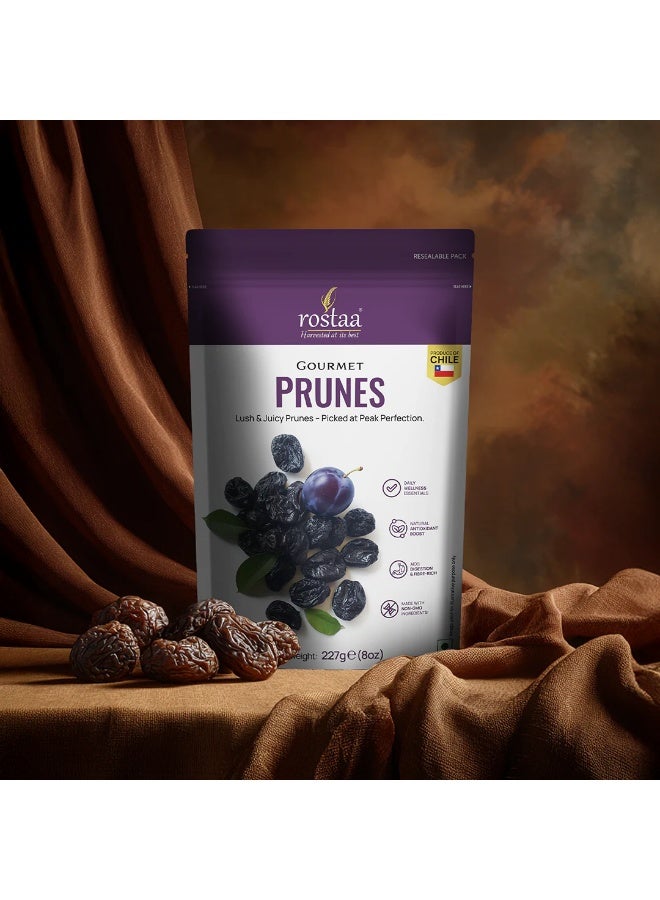 Rostaa Prunes 227g – Naturally Dried Prunes for Digestive Health & Snack - Image 3
