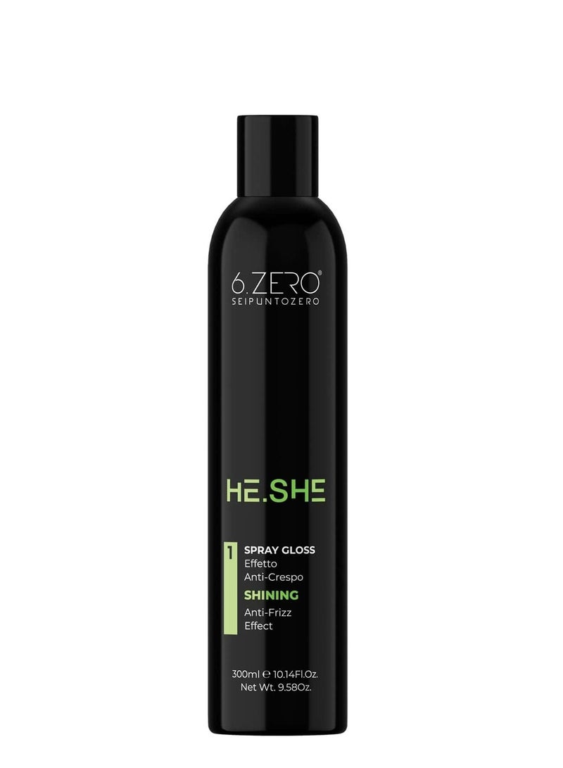 HE.SHE SPRAY GLOSS 300 ML
