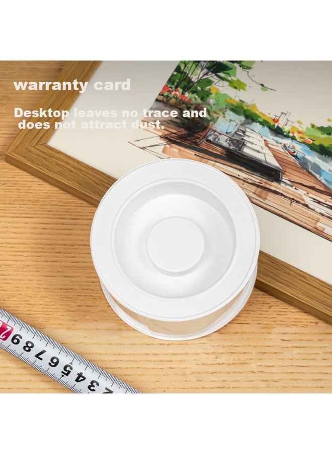 Deli Nano Tape, 50mm*3m, Strong Adhesive, Transparent, Traceless, Double-sided Tape, Nail-free, Upgraded Dust-proof Bubble Case, Reusable, Desheng Series, 2 Rolls, Jl590 - Image 3