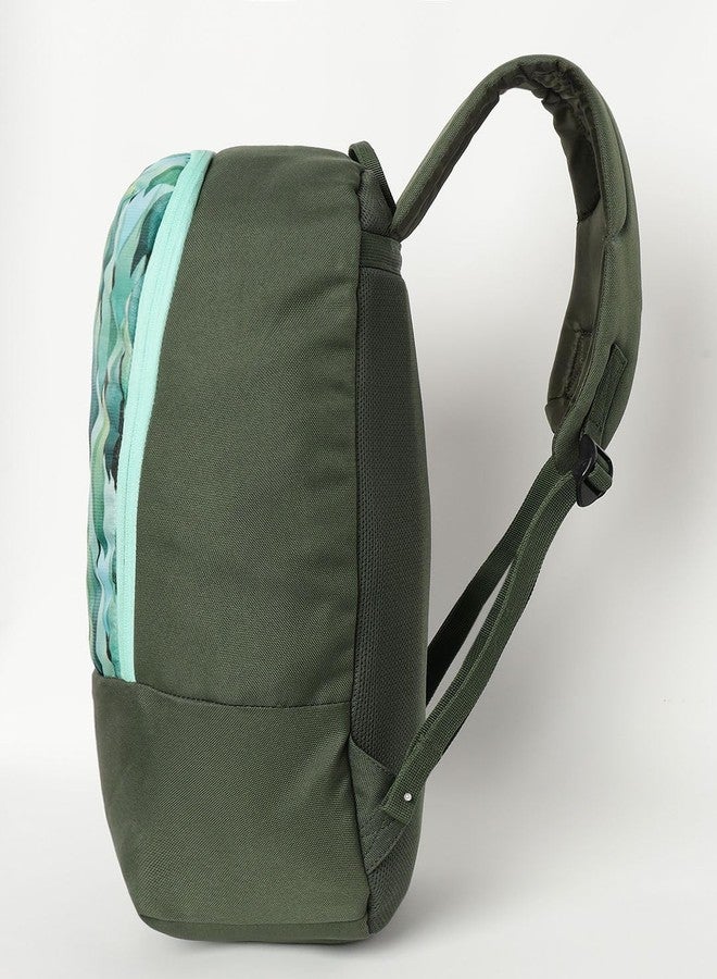 Impulse Daydash Small Water Resistant Casual Standard Backpack/School Bag/Hiking Daypack For Men/Women (Green) - Image 2