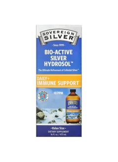 Sovereign Silver Bio-Active Silver Hydrosol, 10 ppm, 16 fl oz (473 ml) 