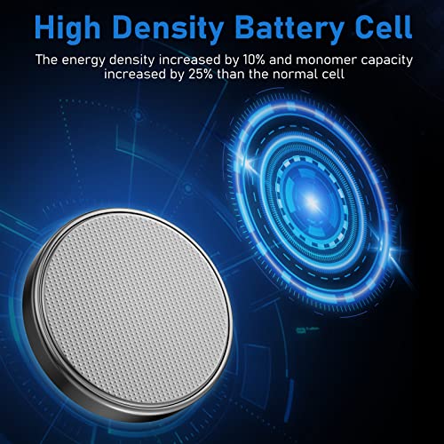 POWEROWL High Capacity CR2450 Battery (15-Pack) 3v Lithium Batteries, 10 Years Leak-Free, Long Lasting CR 2450 - Image 2