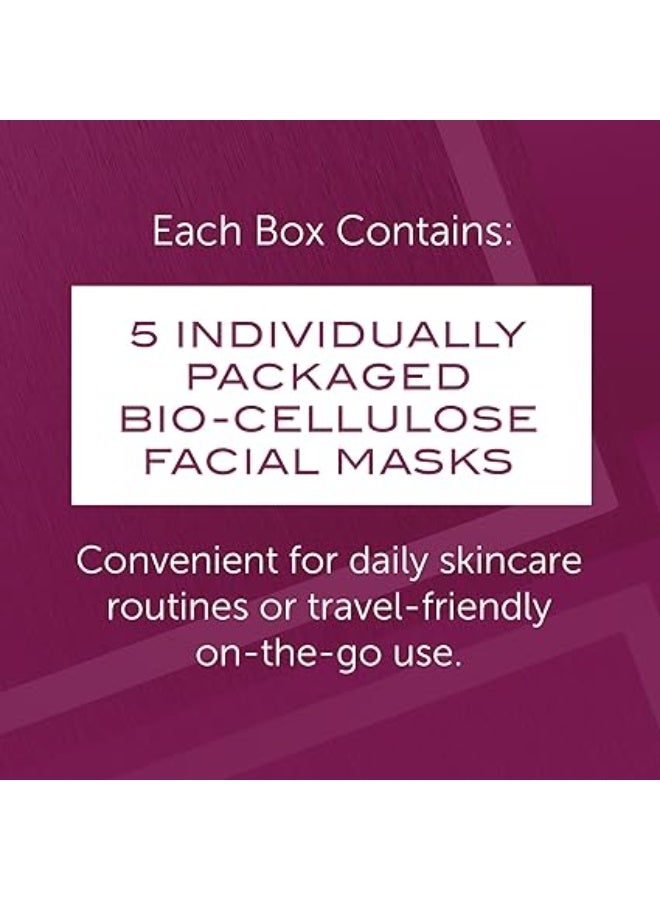 111سكن قناع الوجه 111Skin Y Theorem Bio Cellulose - علبة 5 قطع - Image 3