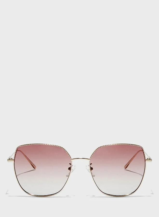 30Sundays Sage Oversized Sunglasses