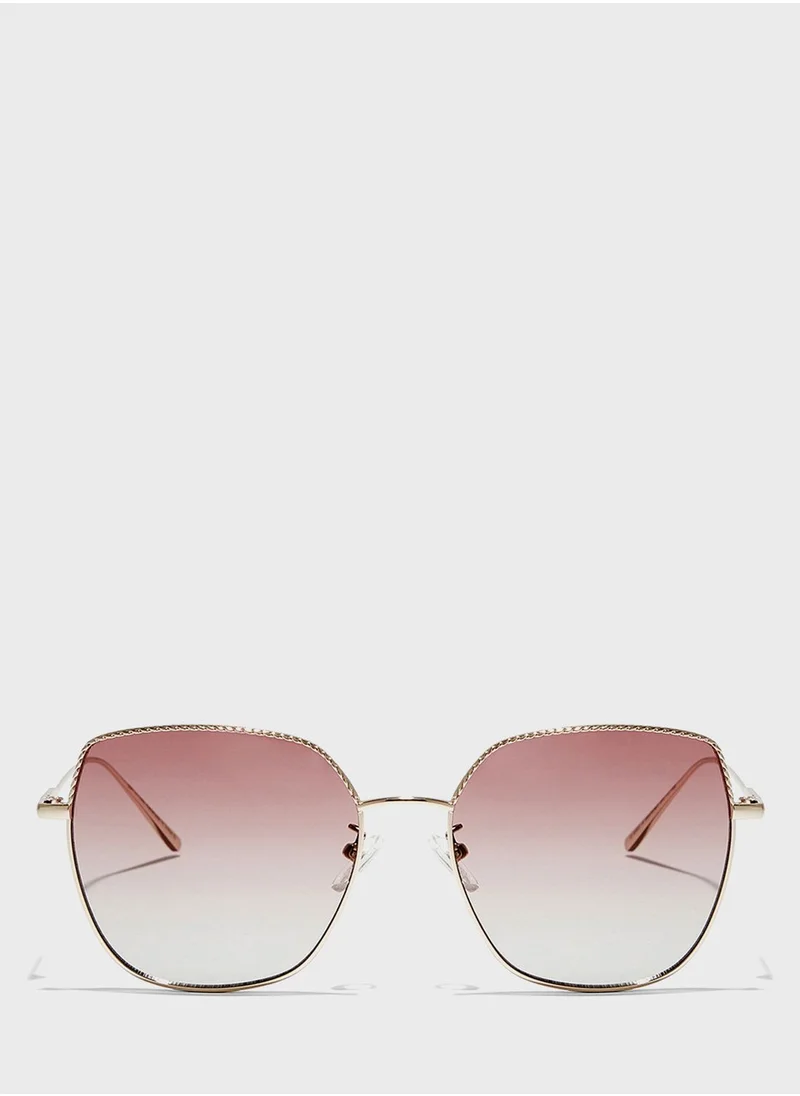 30Sundays Sage Oversized Sunglasses