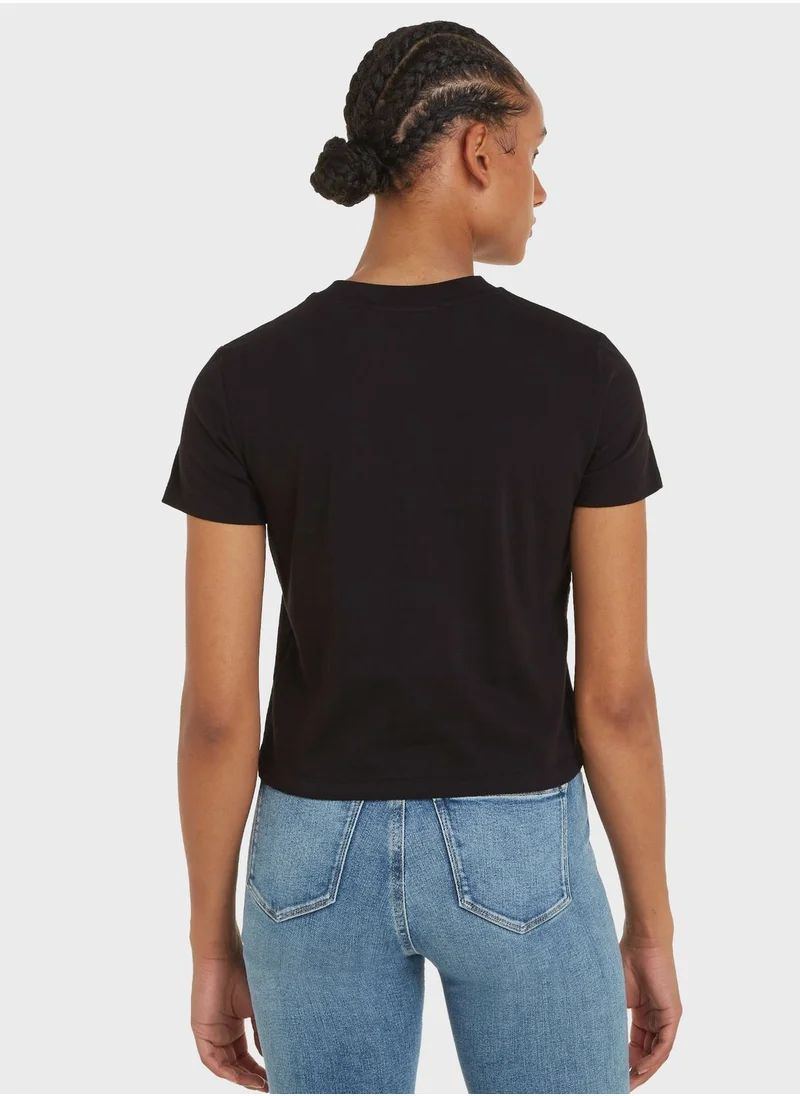 Calvin Klein Jeans Crew Neck Logo T-Shirt