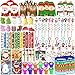 PLOUGVI 316Pcs Christmas Party Favors for Kids Xmas Birthday Party Supplies Decor Christmas Goodie Bag Stuffers Advent Calendar Pinata Fillers Classroom Rewards Prize Stocking Stuffers for Kids - Image 2
