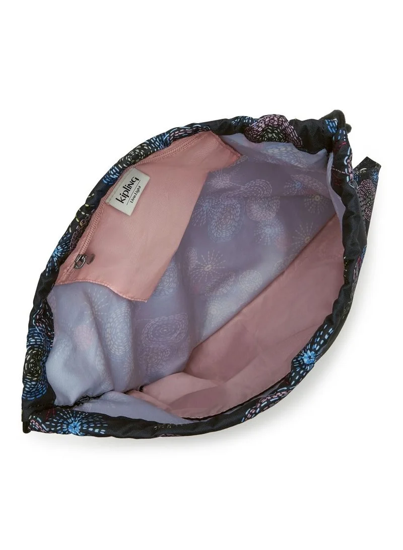 kipling Supertaboo Medium backpack (with drawstring) Homemade Stars