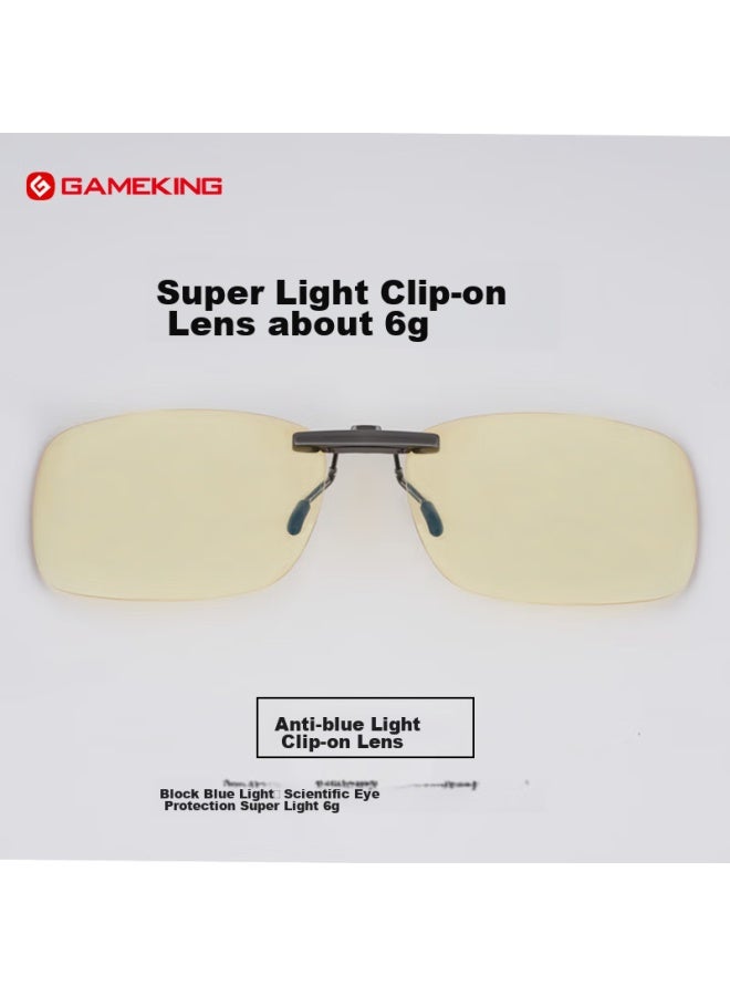 Gameking Anti-blue Light Clip-on Gl, Anti-radiation, For Nearsightedness, Specially Designed For Men And Women, To Protect Eyes When Using Phones And Computers, Clip-on Style 1.0 - Image 3