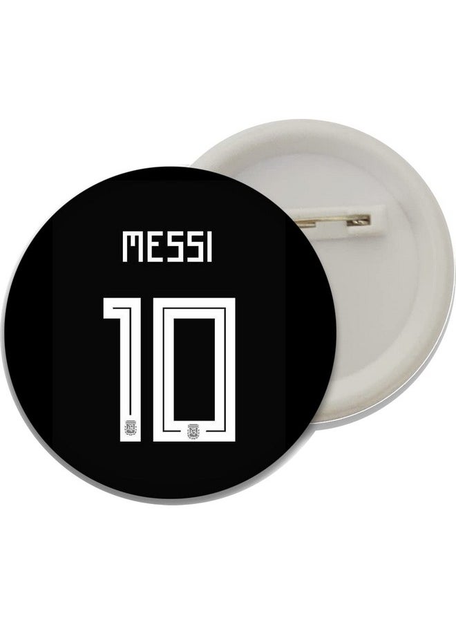 D2c d2c football button badges (messi | barcelona | fcb)- Multi color  - Image 2