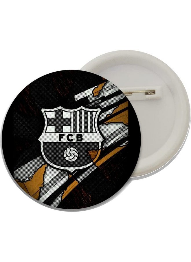D2c d2c football button badges (messi | barcelona | fcb)- Multi color  - Image 5