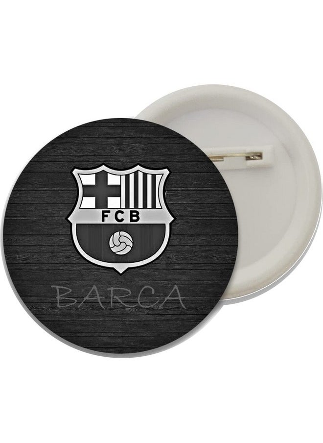 D2c d2c football button badges (messi | barcelona | fcb)- Multi color  - Image 4
