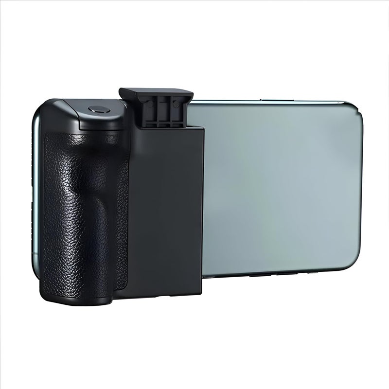 Phone Grip - Enhanced mobile photography grip with easy-to-reach shutter control, non-slip texture, wide-device support, and a sleek, portable photography companion