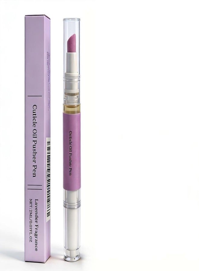 SAM SUGAR Cuticle Oil Pusher Pen Ceramic Cuticle Oil Cuticle Pusher 2 in 1 Nail Care pen for Dry Damaged Nails - Image 1