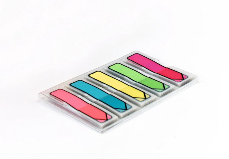 Post It Post-it Arrow Flags, Assorted Bright Colors, .47 in Wide, 100/On-the-Go Dispenser, 1 Dispenser/Pack (684-ARR2) - Image 5