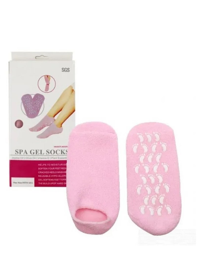 Generic Moisturizing Spa Gel Socks Treatment For Dry Feet  - Image 1